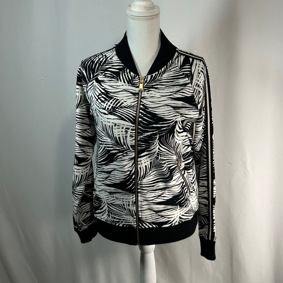 Ralph Lauren Jackets & Blazers - RALPH LAUREN PS‎ Palm Leaf Print Track Jacket Zip Up Athletic Casual Women